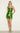 Cocktail Dresses Homecoming Short Fitted Metallic Cocktail Dress Olive