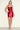 Cocktail Dresses Fitted Homecoming Short Prom Corset Dress Red