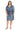 Cocktail Dresses Sequin Cocktail Cape Plus Size Short Dress Blue