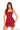 Cocktail Dresses Beaded Sequin Short Cocktail Dress Red