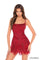 Cocktail Dresses Beaded Sequin Short Cocktail Dress Red