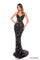 Prom Dresses Long Metallic Mermaid Sequin Prom Dress Black/Gold
