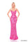 Prom Dresses Long Evening Sequin Prom Dress Neon Pink