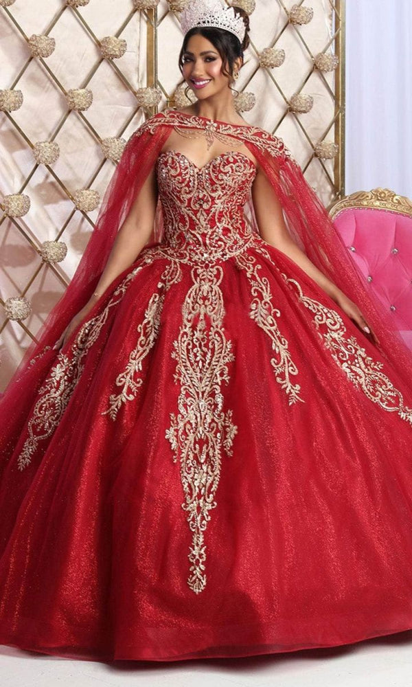 Sweetheart Floor-Length Tulle Quinceañera Ball Gown May Queen LK230