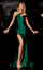 Prom Dresses Formal Long Slit Prom Dress Hunter