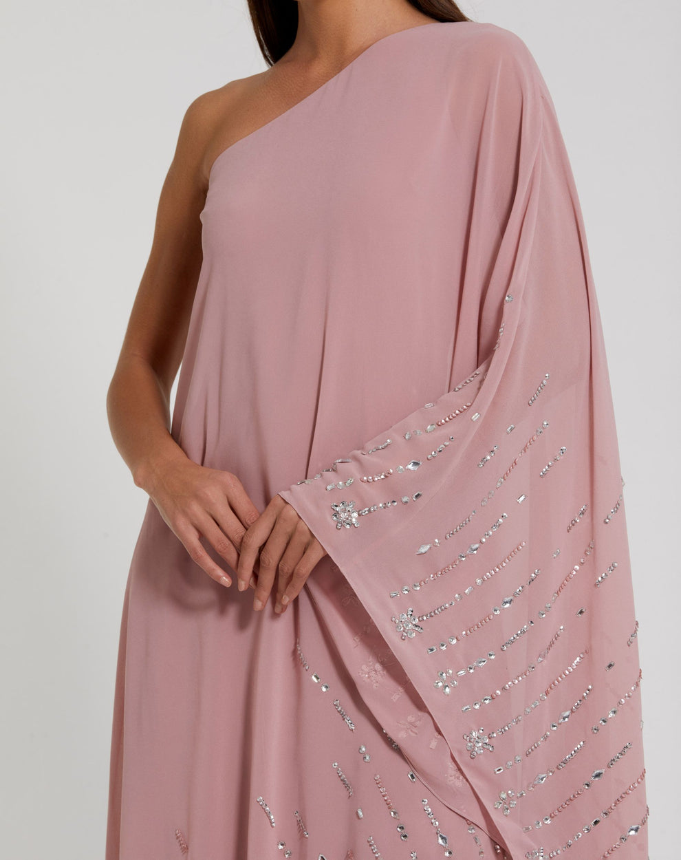 Formal Dresses Sequin High Low Formal Evening Dress Mac Duggal 9517 Antique Rose