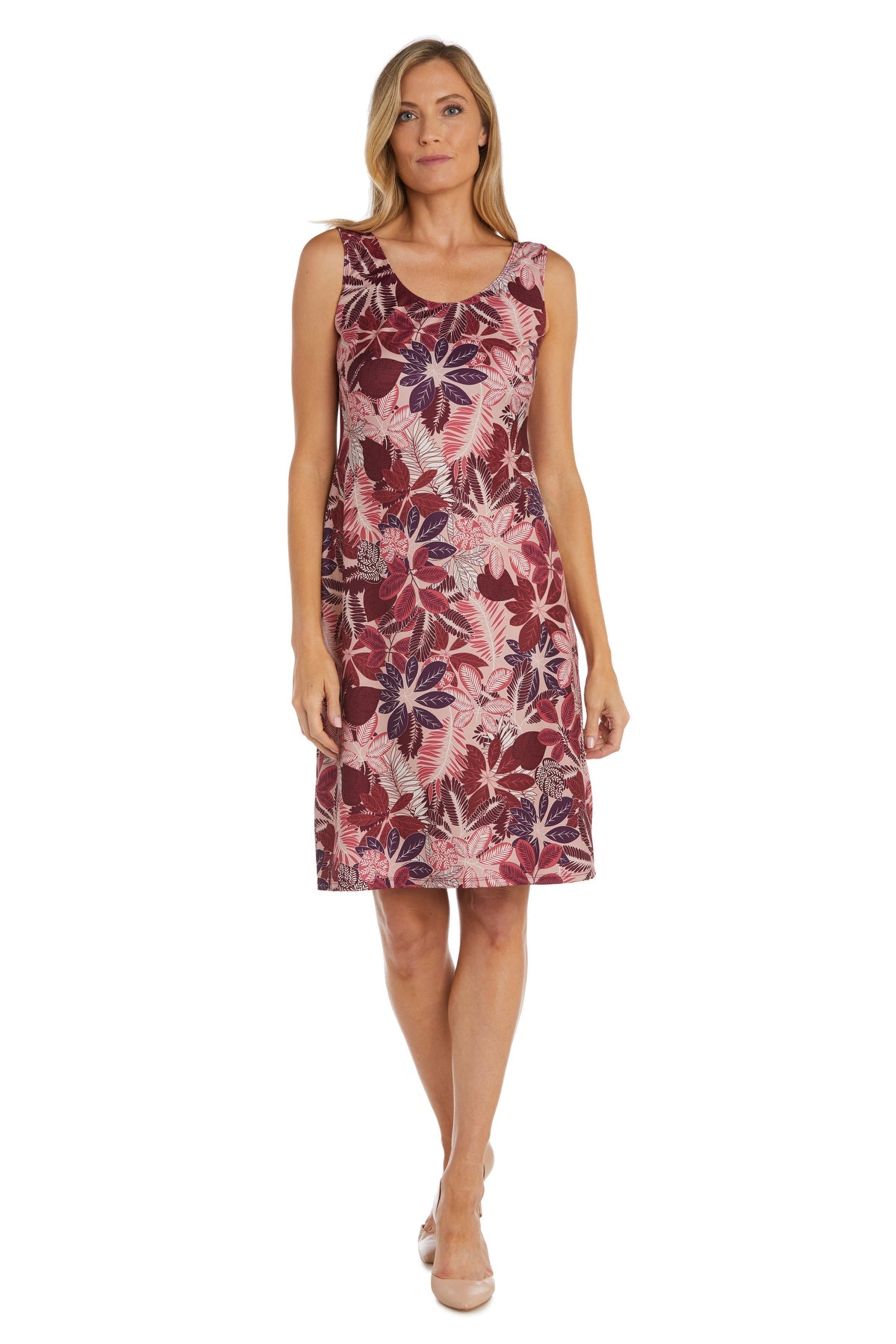 R&M Richards 9526 Floral Print Short Formal Dress