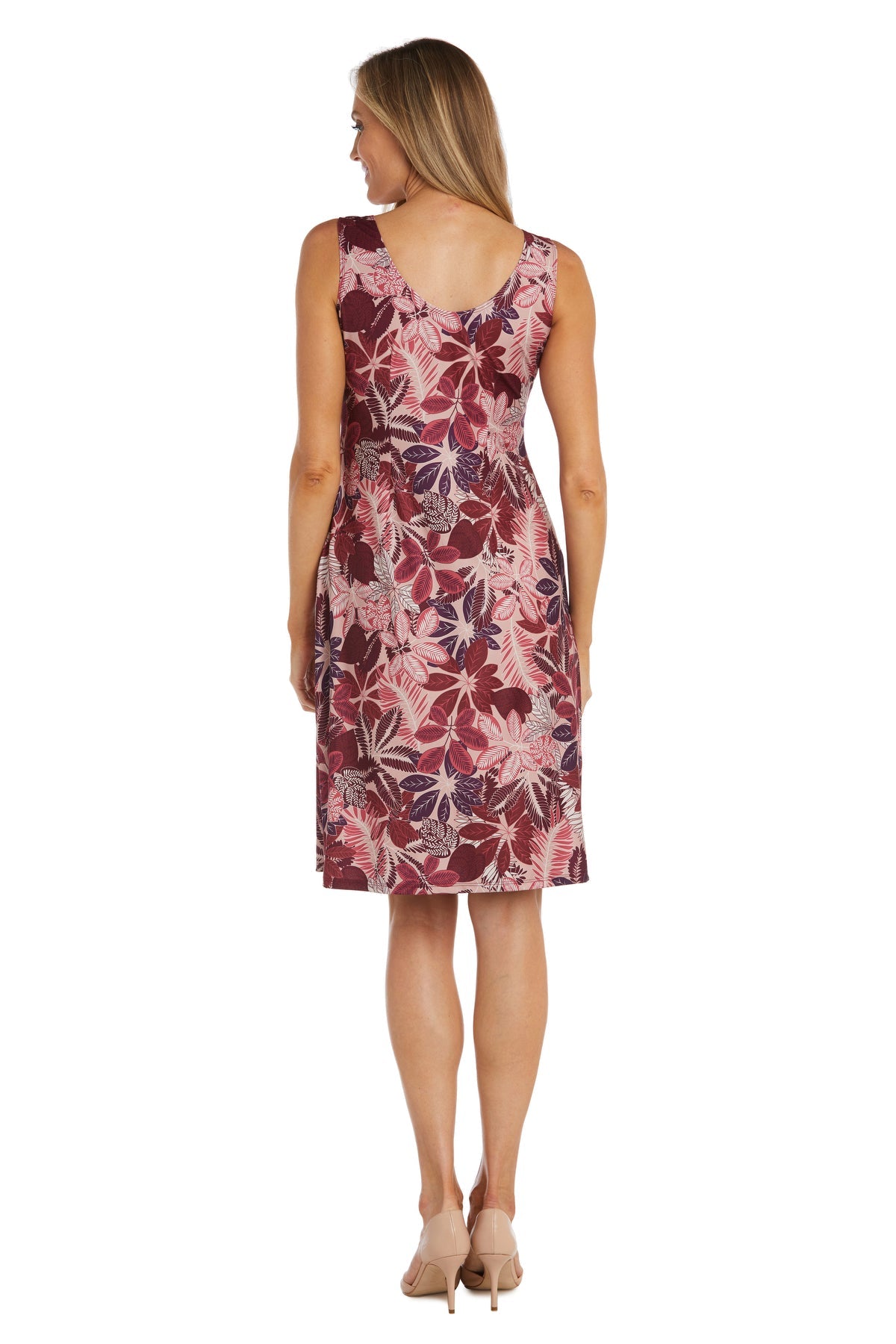 R&M Richards 9526 Floral Print Short Formal Dress