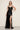 Prom Dresses Slit Long Formal Fitted Corset Prom Dress Black
