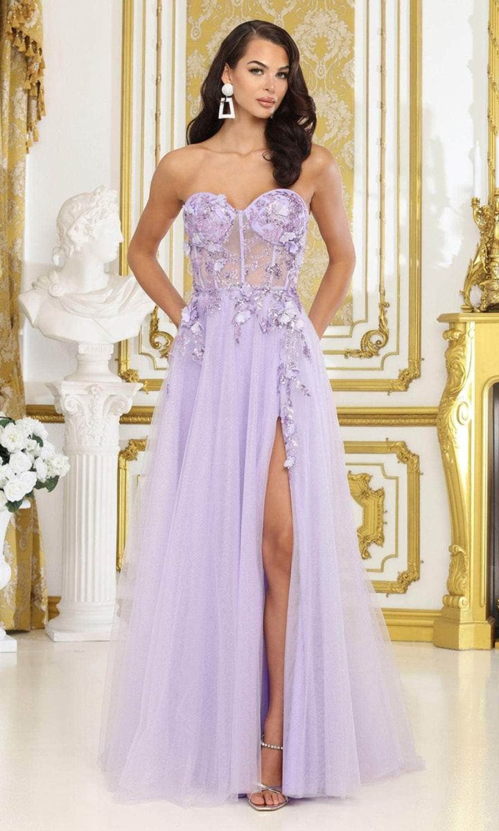 Sweetheart Floor-Length Tulle Prom A-Line May Queen 2059