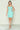 Cocktail Dresses Short Fitted Lace Corset Cocktail Dress Mint