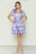 Cocktail Dresses Homecoming Short Metallic A Line Cocktail Dress Lavender