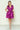 Cocktail Dresses Homecoming Short Metallic A Line Cocktail Dress Magenta