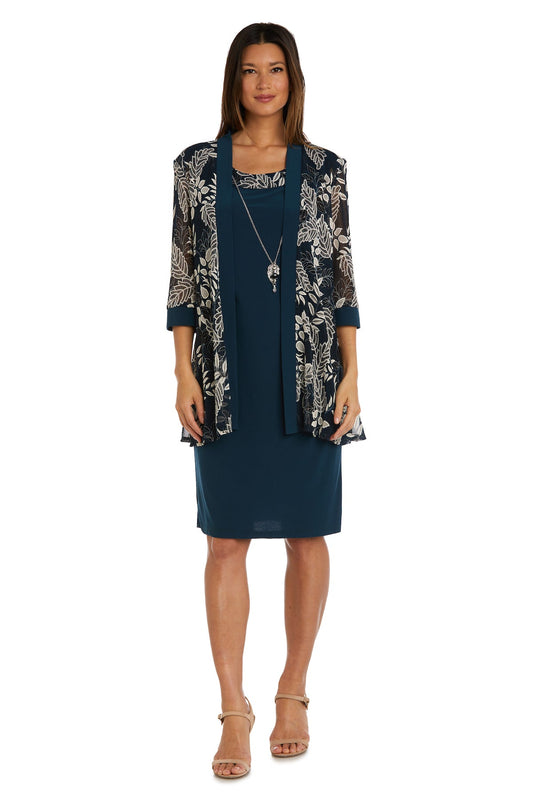 Mother of the Bride Dresses Short Metallic Mother of the Bride Jacket Petite Dress Teal