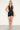 Cocktail Dresses Short Fitted Applique Corset Cocktail Dress Black