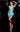 Cocktail Dresses Fitted Homecoming Cocktail Mini Short Dress Turquoise