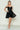 Cocktail Dresses Homecoming A Line Sequin Applique Short Cocktail Dress Black