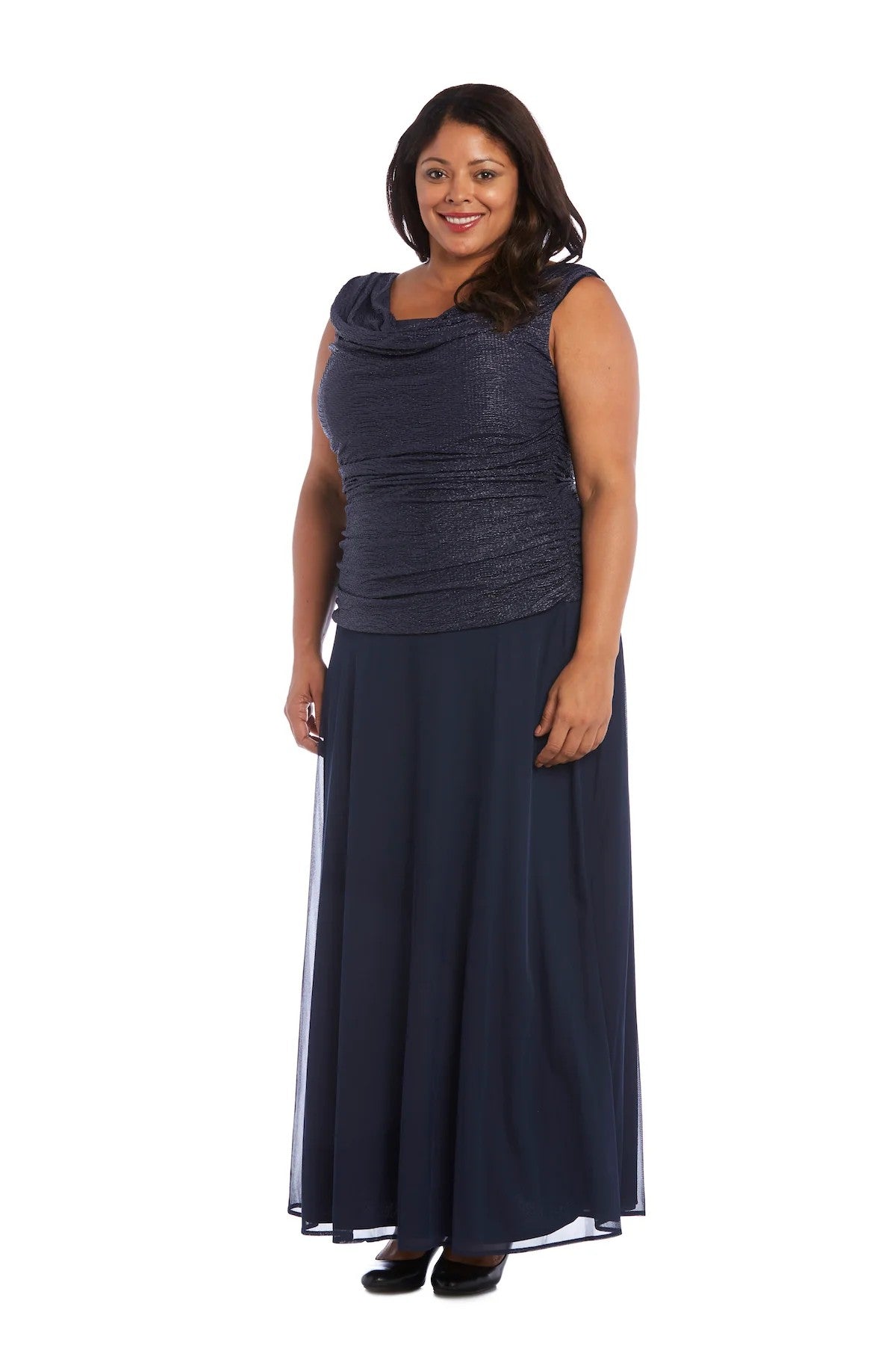 R&M Richards 9657W Plus Size Mother Of The Bride Dress