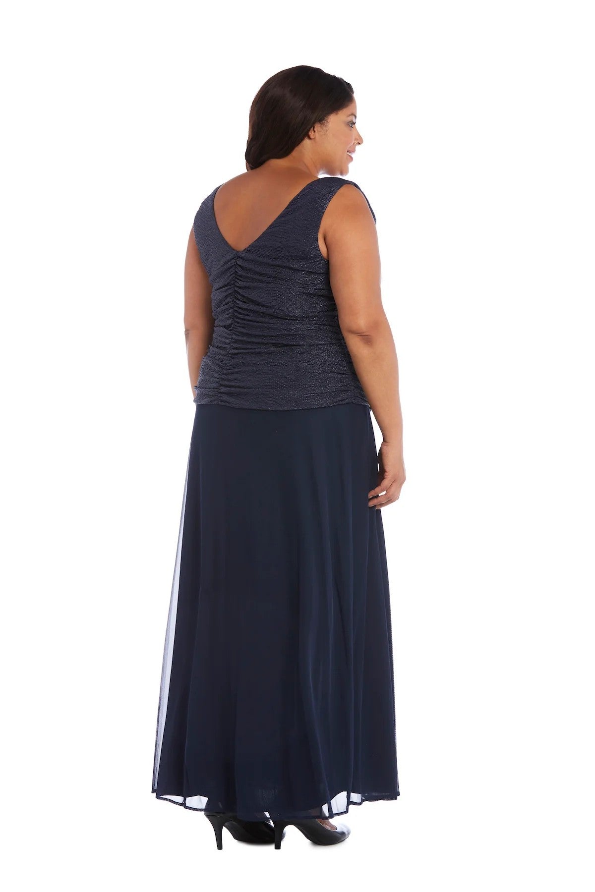 R&M Richards 9657W Plus Size Mother Of The Bride Dress