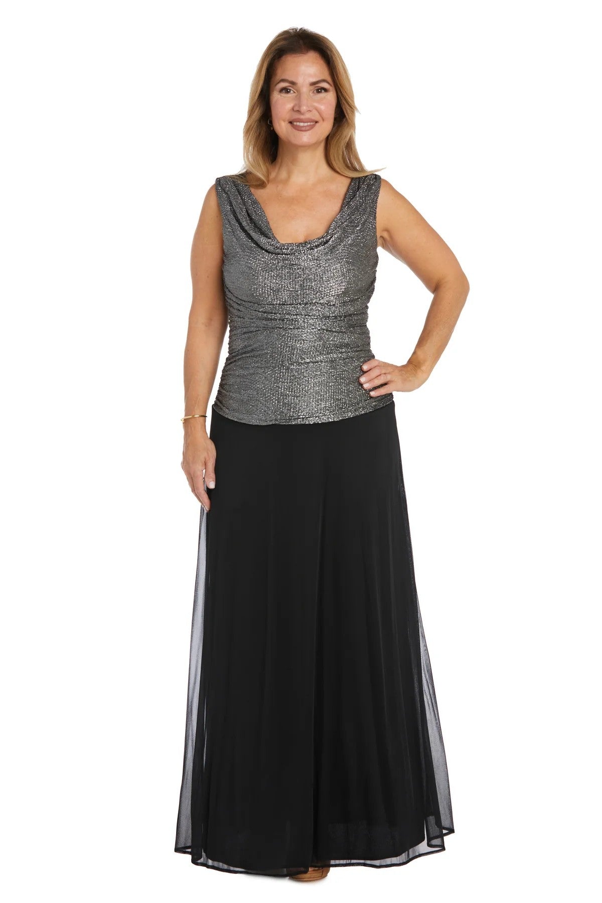 R&M Richards 9657 Long Mother Of The Bride Dress