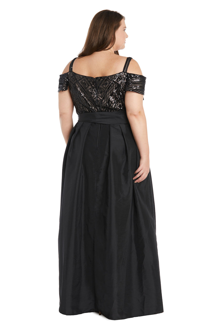 R&M Richards 9659W Long Formal Evening Plus Size Gown