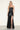Prom Dresses Metallic Prom Long Fitted Slit Formal Dress Black