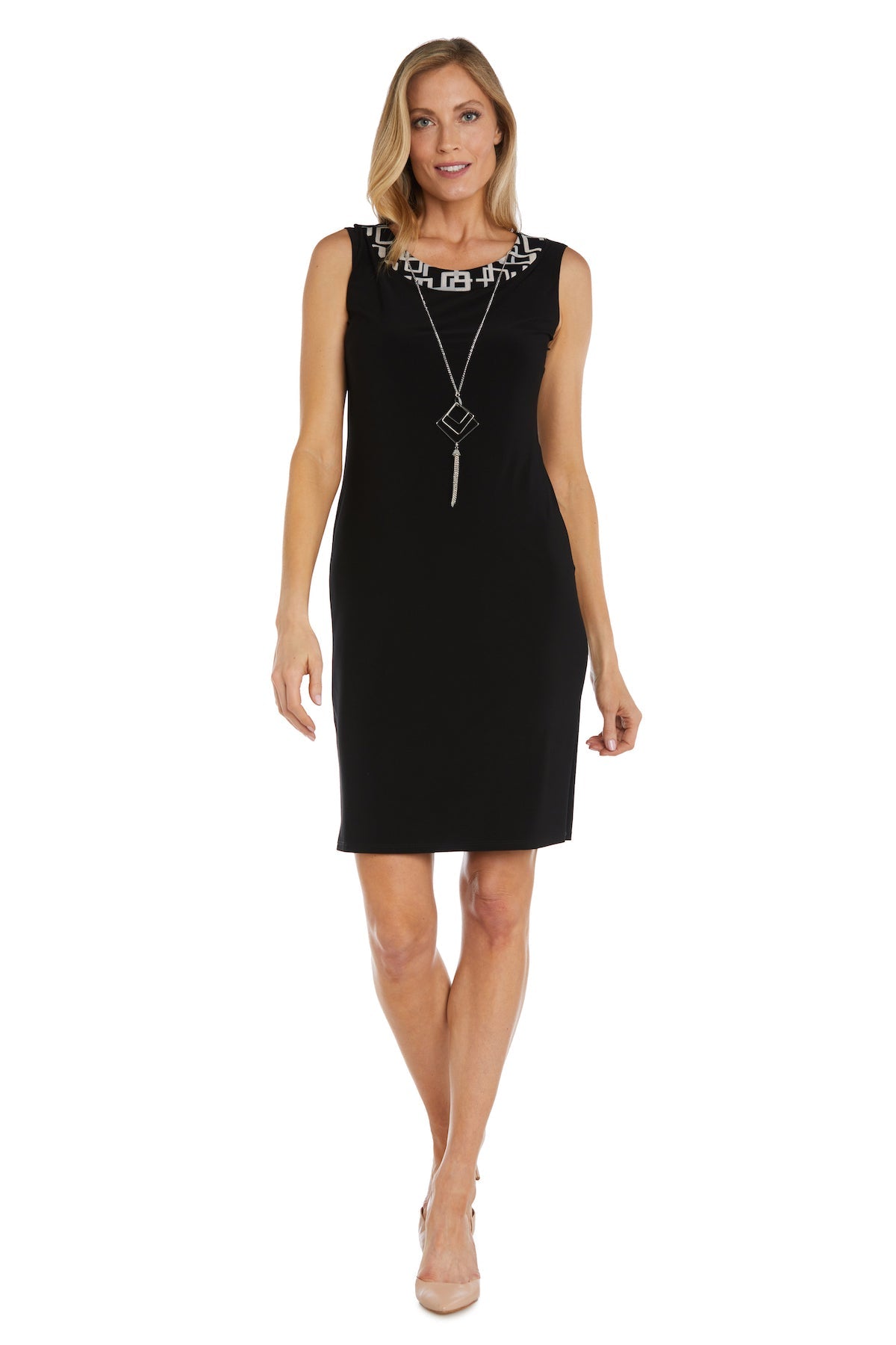 R&M Richards 9693 Short Print Jacket Mother of the Bride Dress