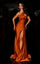 Prom Dresses High Slit Long Formal Prom Dress Copper