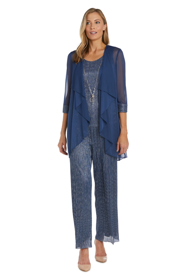 Mother of the Bride Formal Pantsuit Suit R&M Richards 9722