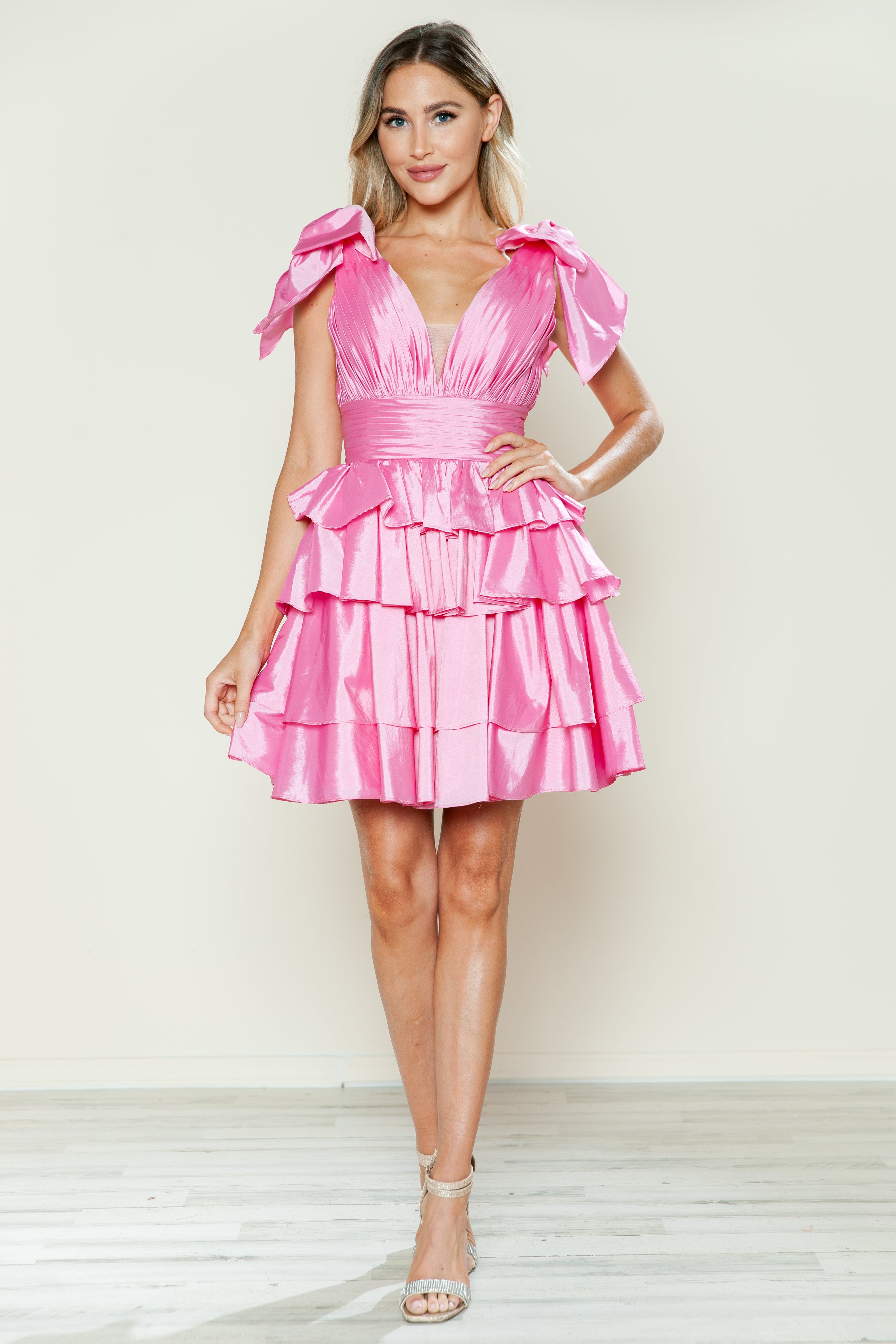sachin and babi light blue dress Poly USA 9742 Homecoming A Line Ruffle Short Cocktail Dress – The Dress  Outlet