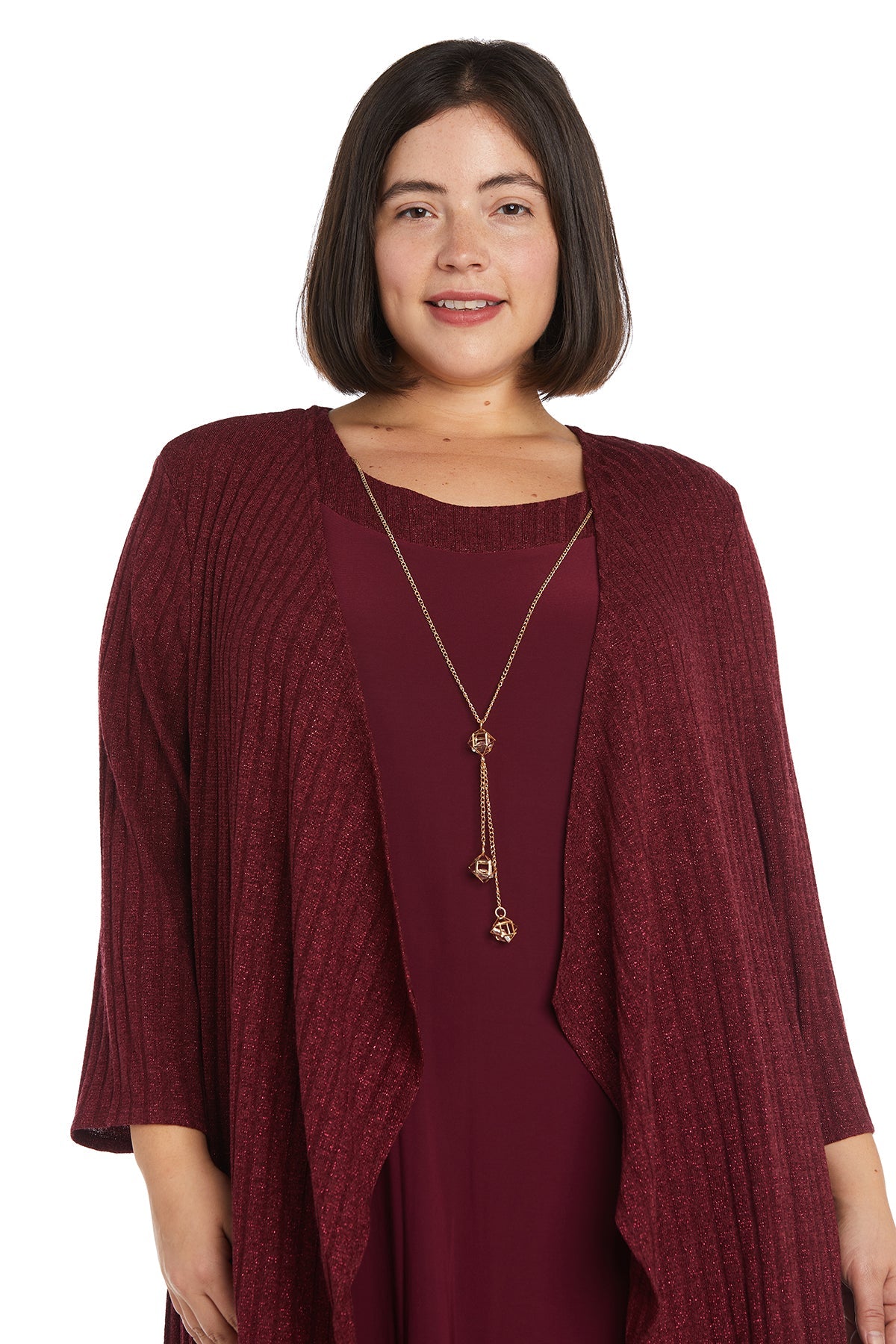R&M Richards 9785W Short Plus Size Jacket Dress