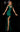 Prom Dresses Prom Fitted Long Formal Slit Dress Hunter