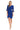Cocktail Dresses Flare Sleeve Short Cocktail Dress Indigo