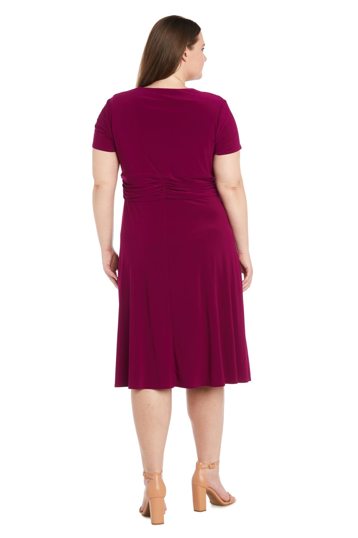 R&M Richards 9881W Plus Size Short Dress