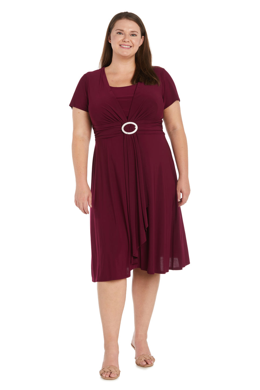 Indigo R&M Richards 9881W Plus Size Short Dress for $79.0 – The Dress ...
