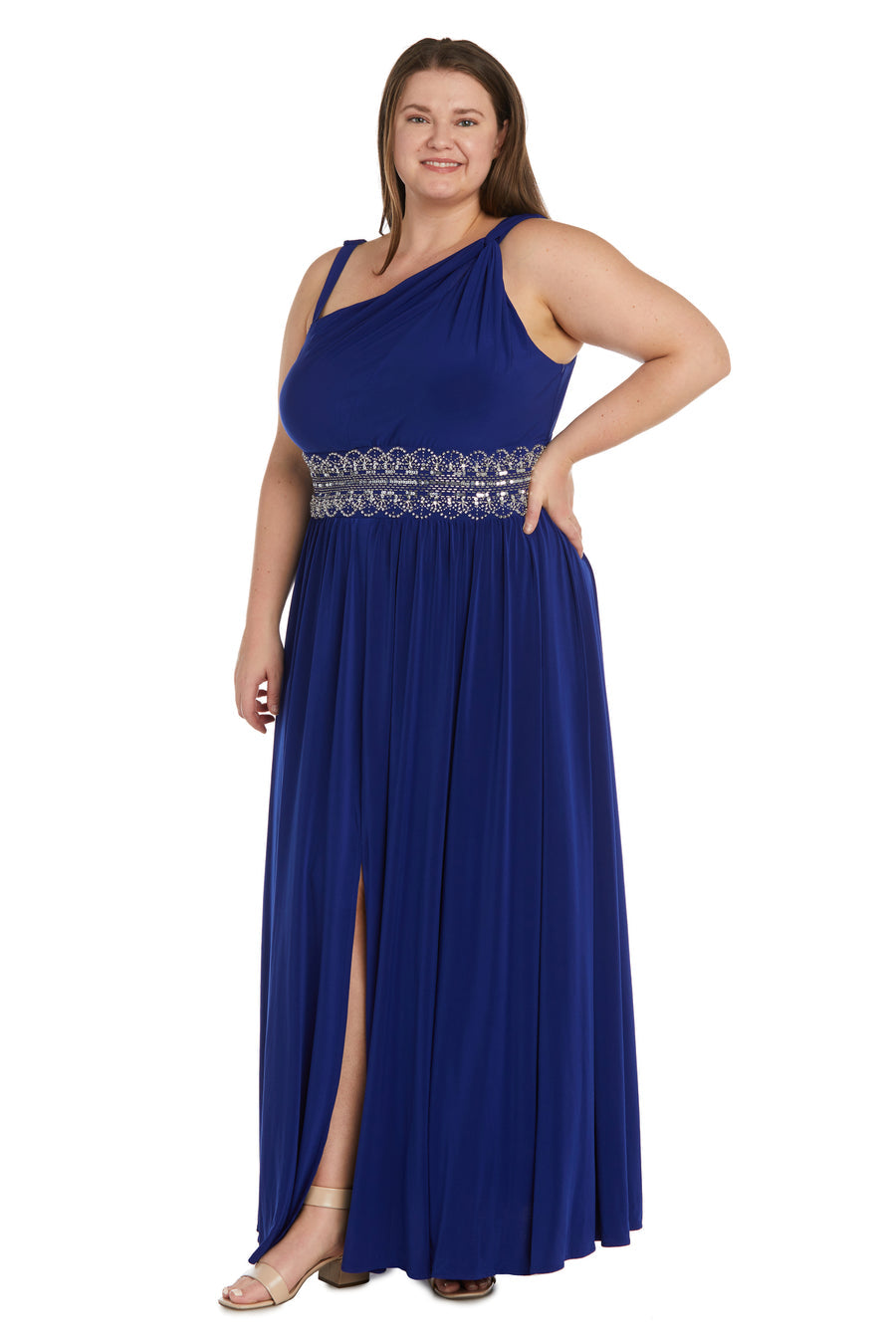 Royal R&M Richards 9909W Long Evening Plus Size Formal Dress for $119.0 ...