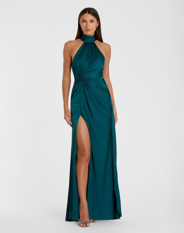 Long Formal Slit Prom Petite Dress Mac Duggal 9911642P