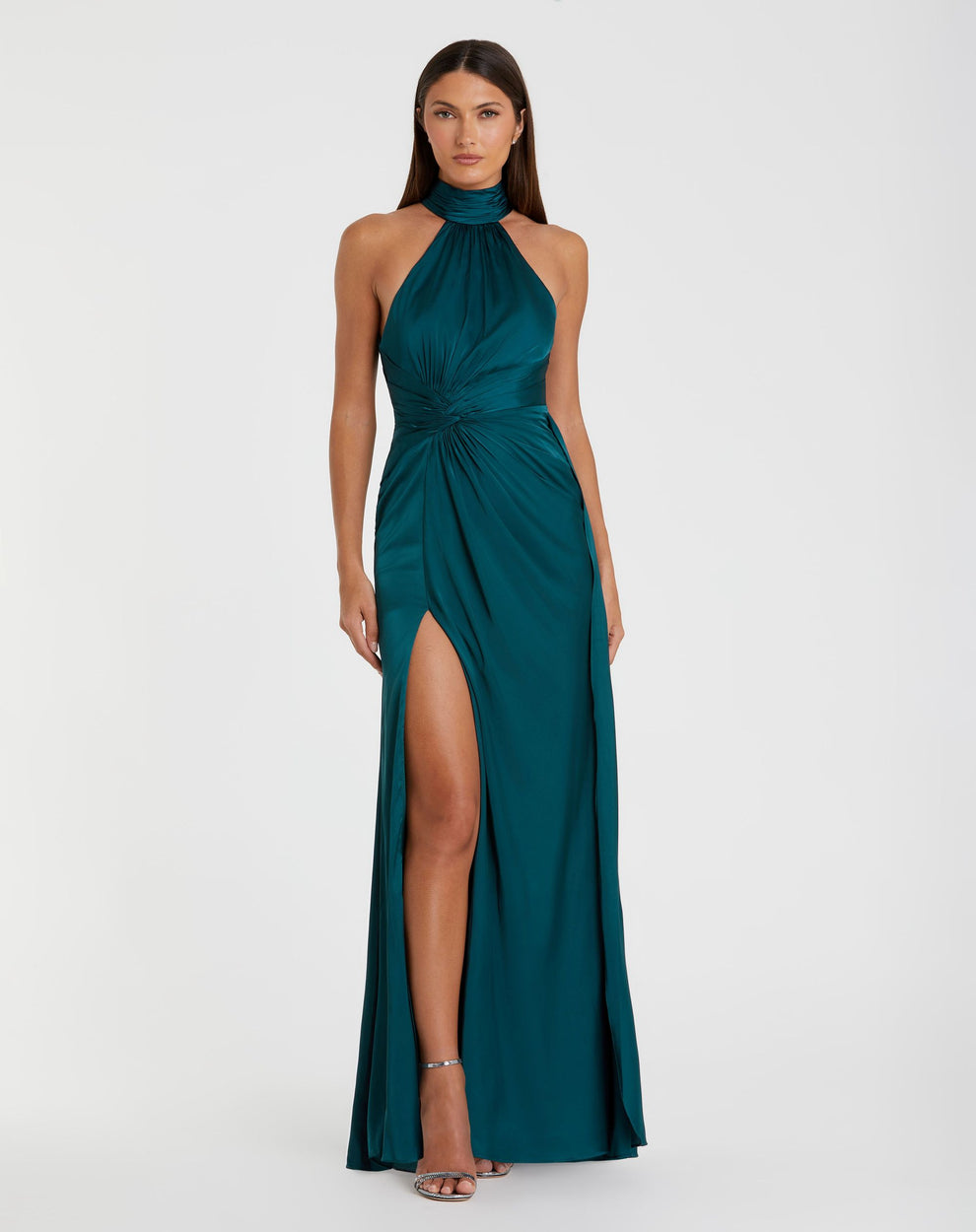 Formal Dresses Long Formal Slit Prom Petite Dress Mac Duggal 9911642P Ocean