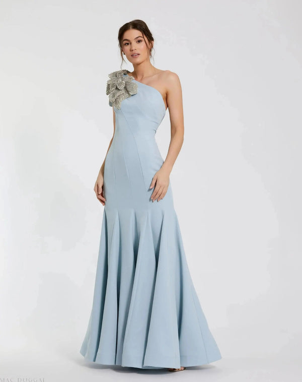 Long Mermaid Formal Petite Dress Mac Duggal 9911810P