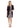 Mother of the Bride Dresses Printed Jacket Short Dress Eggplant