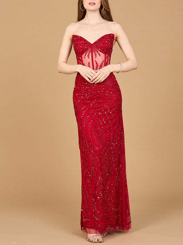 Lara Dresses 9928 Long Prom Formal Slit Dress