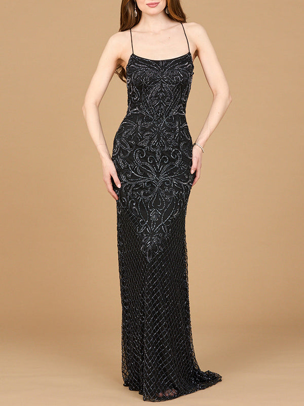 Lara Dresses 9930 Fitted Long Formal Prom Dress