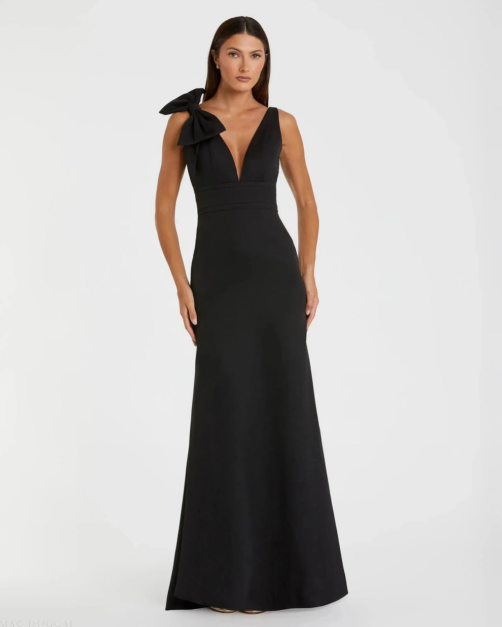 Formal Dresses Long Petite Prom Mermaid Formal Dress Mac Duggal 9949454P Black