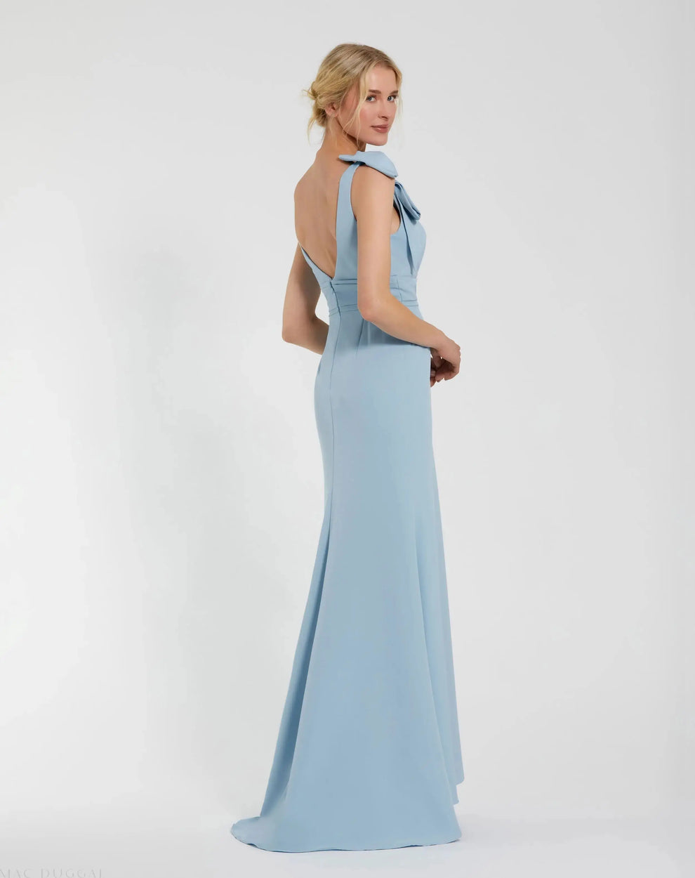 Formal Dresses Long Petite Prom Mermaid Formal Dress Mac Duggal 9949454P Powder Blue