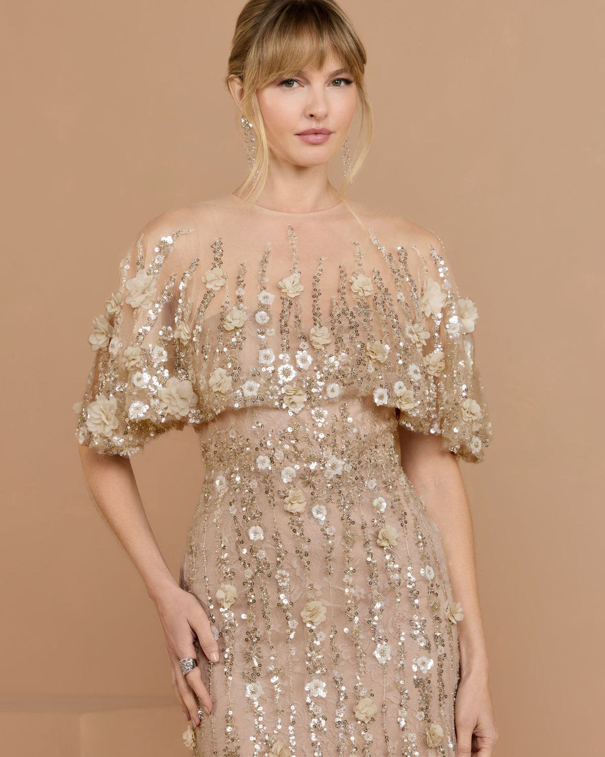 Illusion Floor-Length Sequin Occasion Mermaid Mac Duggal 9969188P