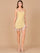 Homecoming Dresses Fitted Homecoming Short Fringe Cocktail Dress Lemon