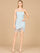 Homecoming Dresses Fitted Homecoming Short Fringe Cocktail Dress Periwinkle