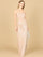 Prom Dresses Long Fitted Formal Beaded Sequin Prom Dress Champagne
