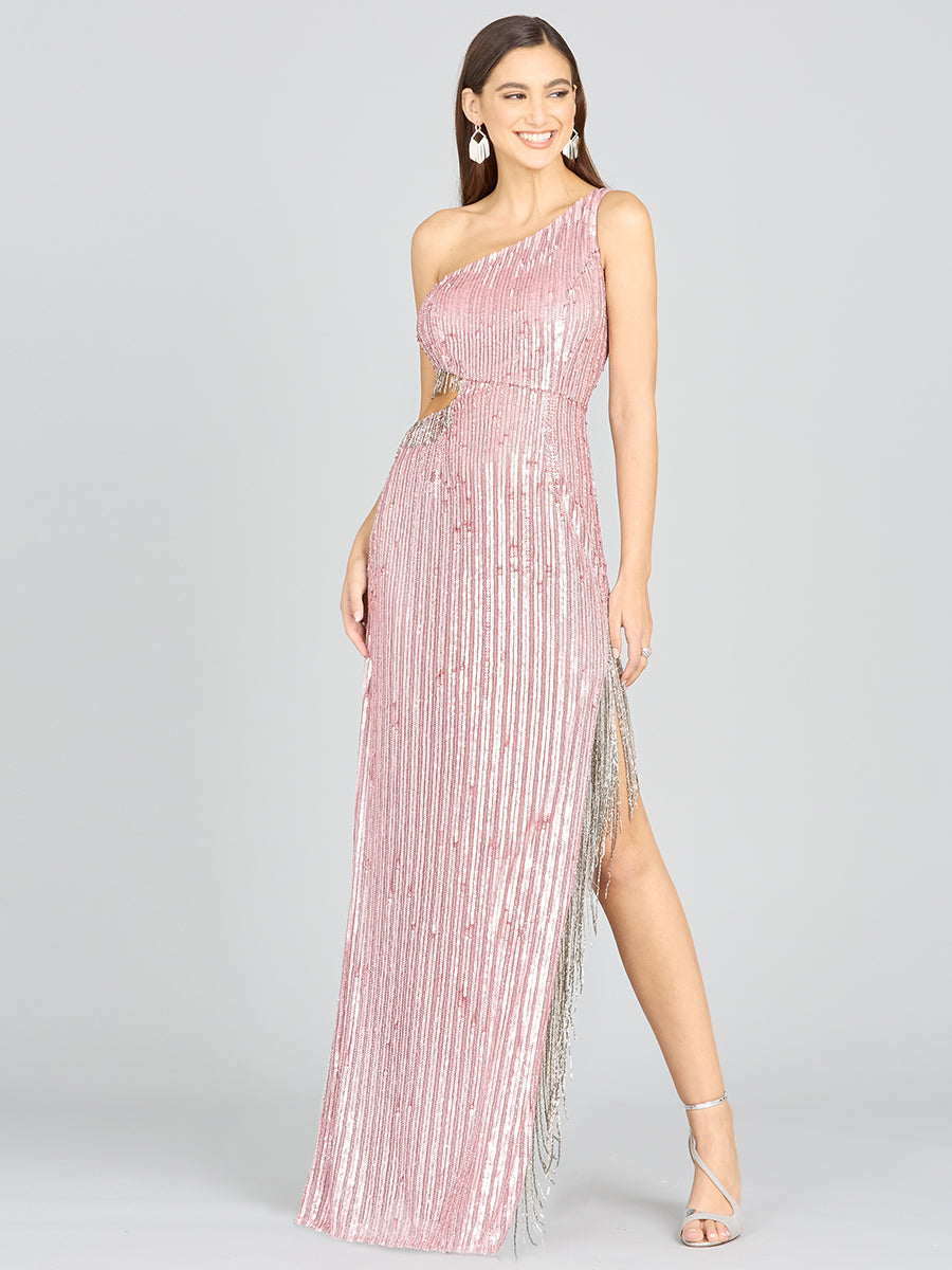 Prom Dresses Long Formal Beaded Fringe Prom Dress Cashmere