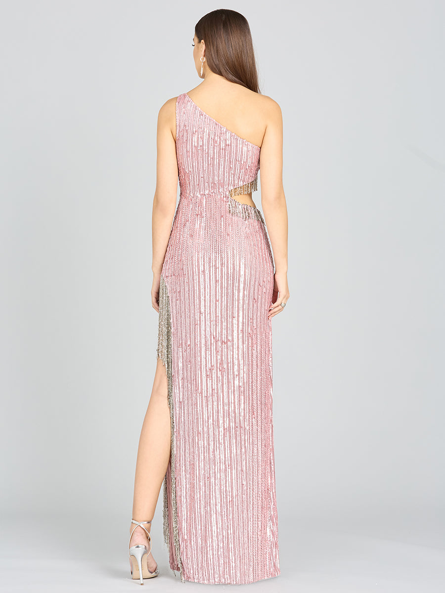 Prom Dresses Long Formal Beaded Fringe Prom Dress Cashmere